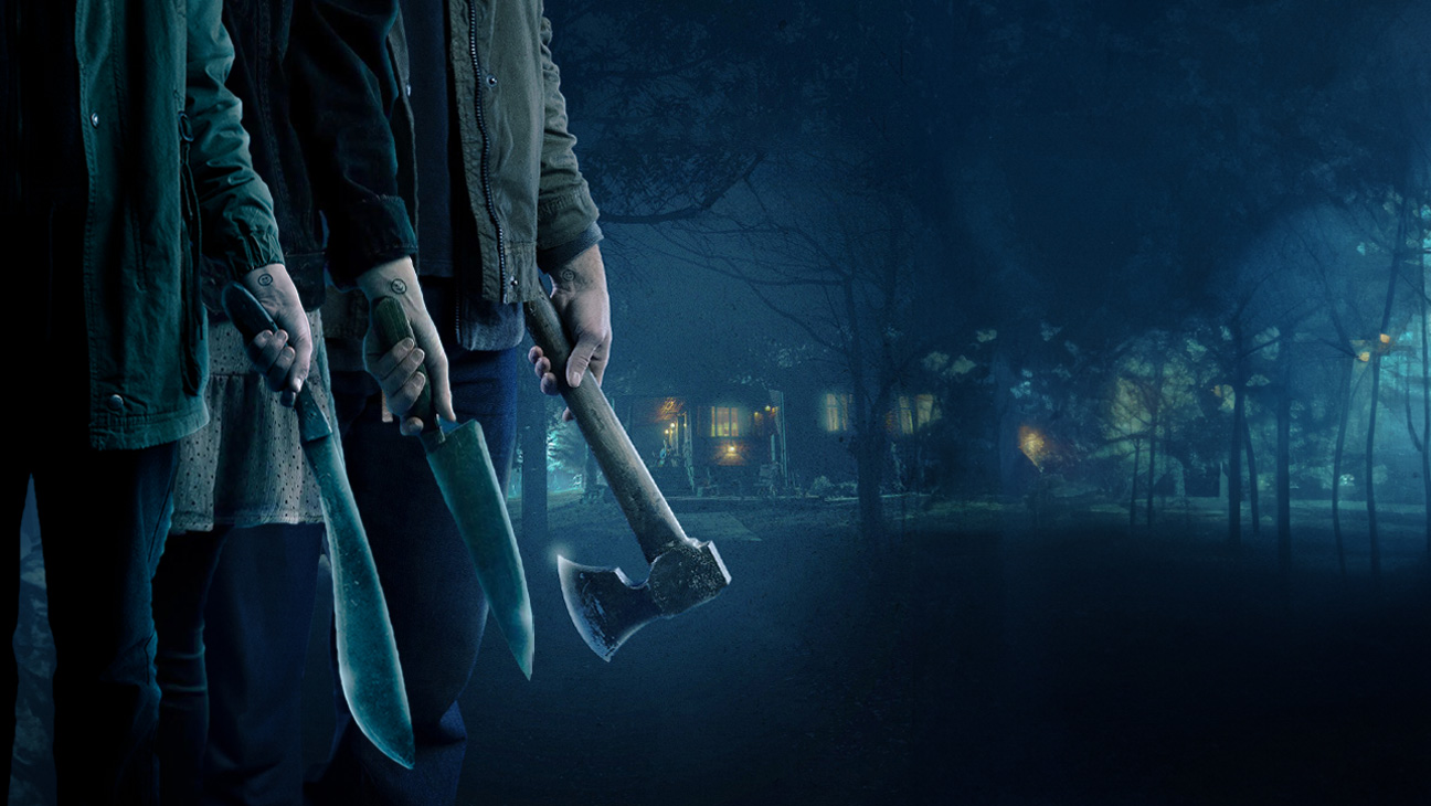 A promotional image for The Strangers Trilogy by IsTamaraHome.net