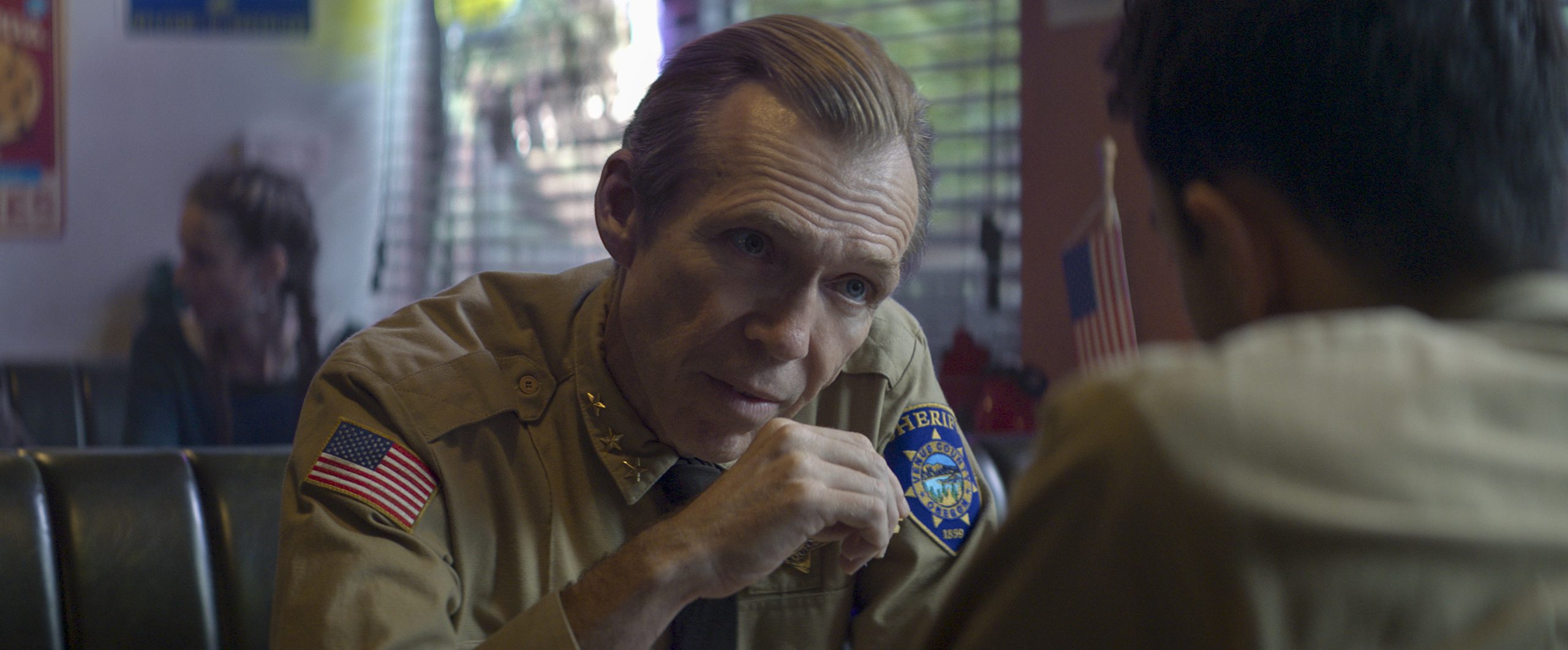 Richard Brake as Sheriff Rotter in The Strangers - Chapter 2.